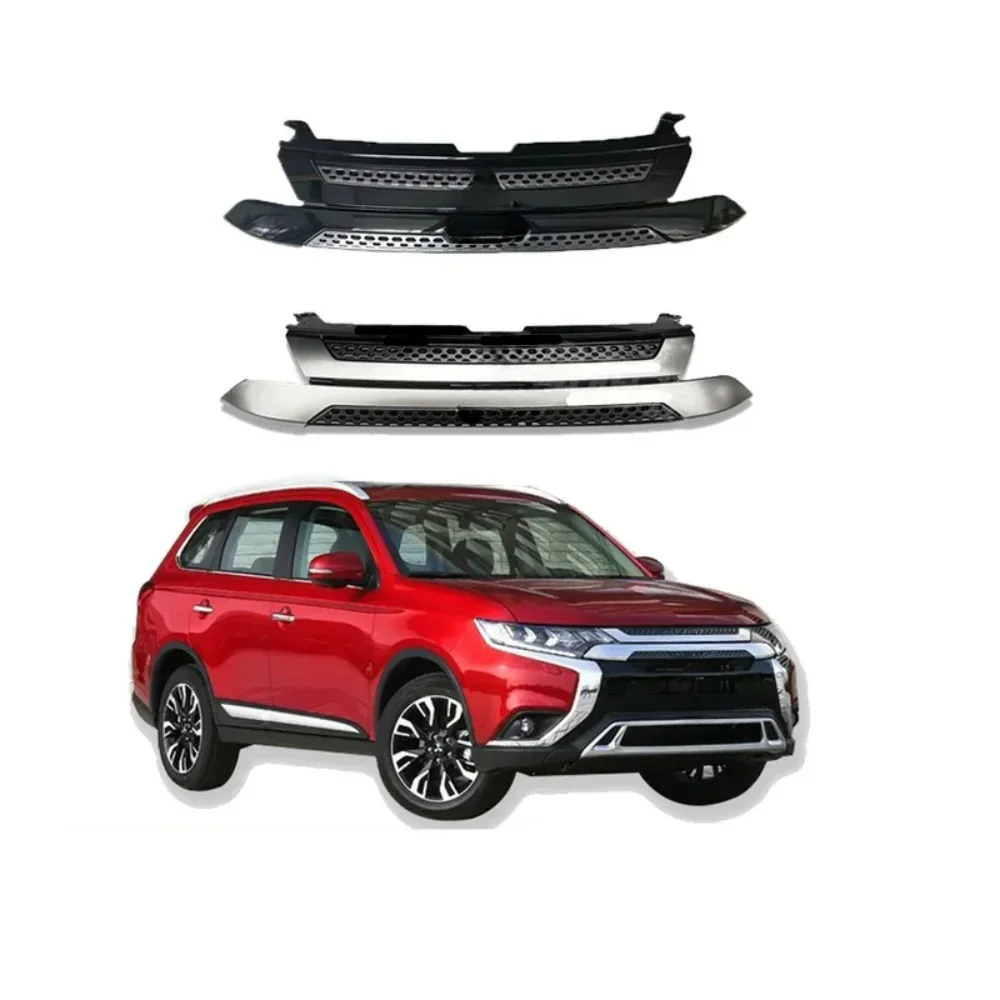 1 Stück Schwarz-oder Chrom gitter für Outlander GF GG 2015-2017 Front stoßstangen netz für Air trek