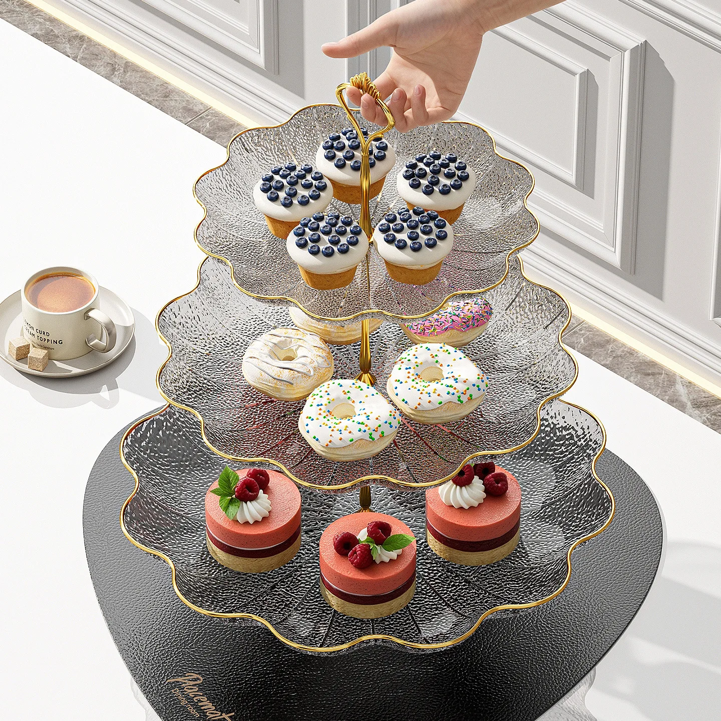Talerz na owoce w stylu lekkie – Cake Board Round recenzja i cena