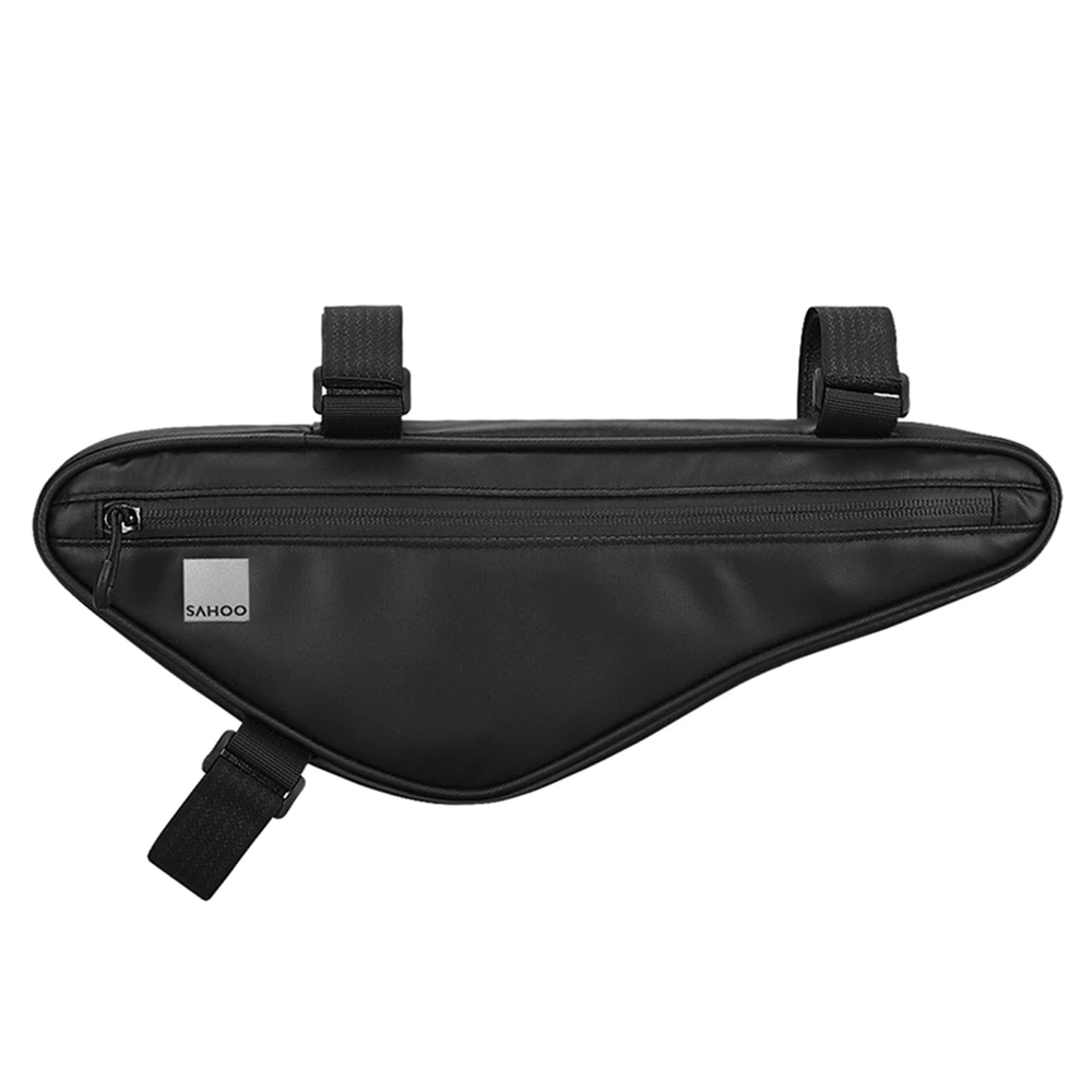 SAHOO Bike Frame Bag Waterproof Bicycle Triangle Bag Front Frame Under Tube Bag Large Capacity Storage Bag Cycling Accessories