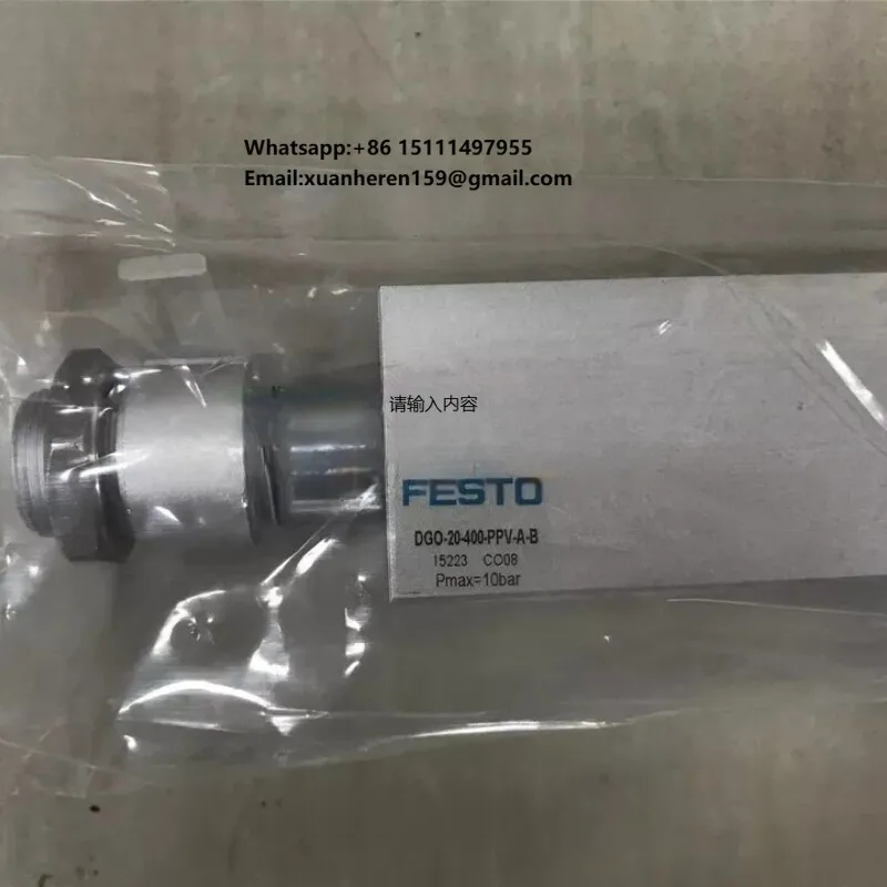 DGO-20-400-PPV-A-B Cylinder Valves, Sensors, Automation, Control Systems