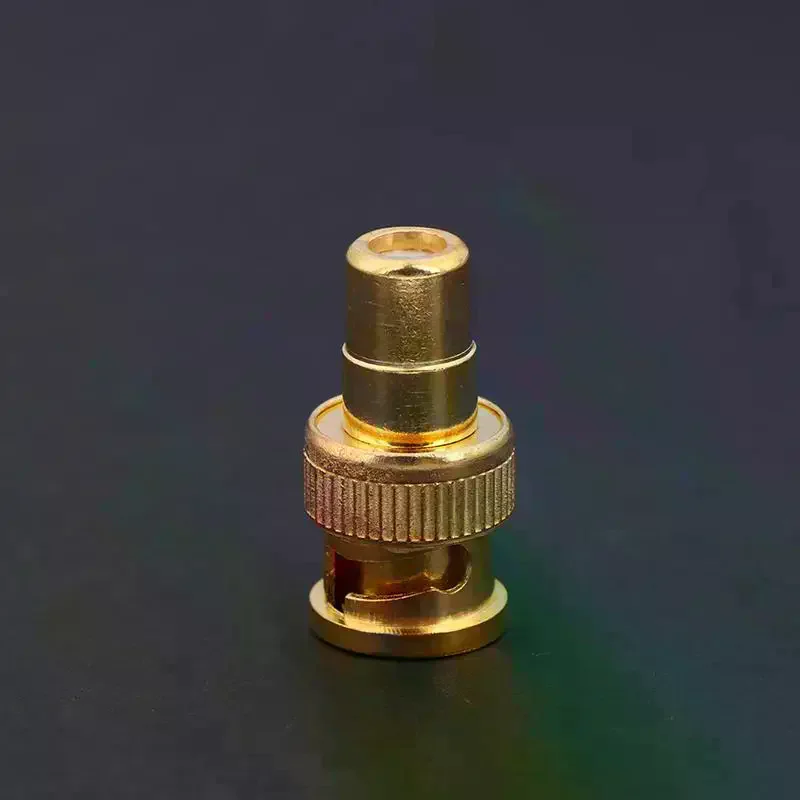 Video Audio AV Cables BNC Male To RCA Female Adapter 75ohm Gold Plated Connector BNC Male To RCA Female