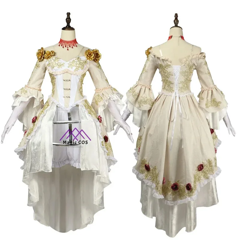 Disfraz de cosplay de Game Identity Tyv Mary, vestido sexy de Reina floreciente, uniformes hechos a mano de Reina floreciente, parte lista para la foto de Halloween