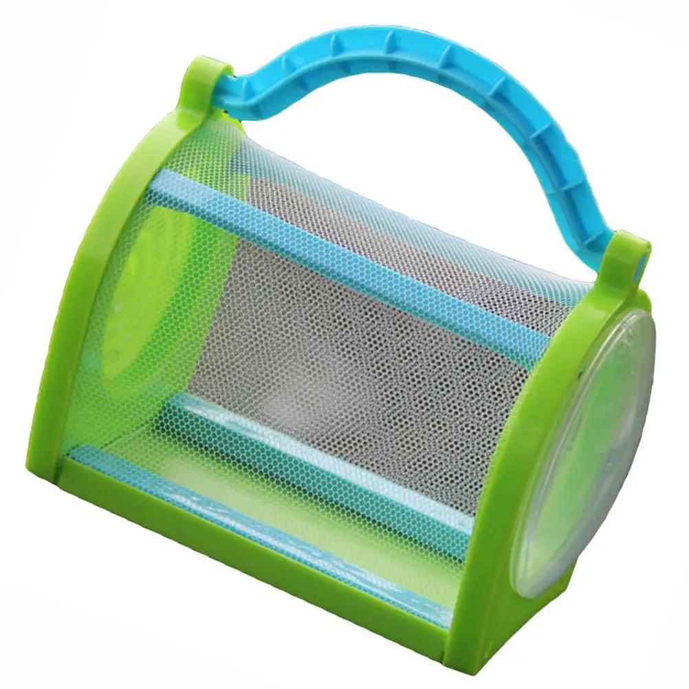 

Kids Insect Cage Portable Bug Habitat With Sturdy Handle Easy Use Outdoor Exploration Observation House For Releasing Small