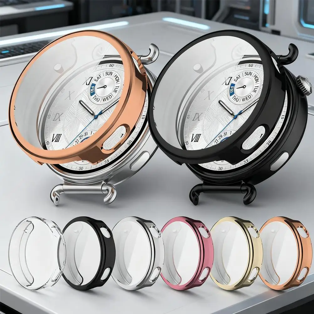 

TPU Full Case for huawei Watch GT6 46mm 41mm Full Cover Screen Protector Bumper Shell for huawei Watch GT 6 Protective Acce S8C1