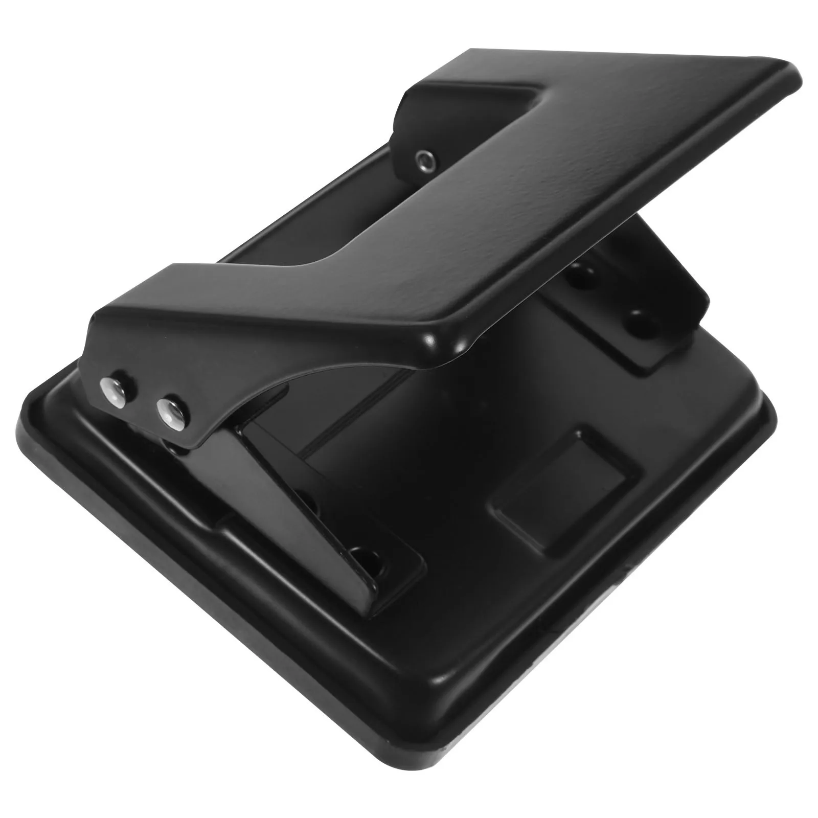 Compact 2 Hole Puncher Ergonomic Design Paper Hole Punch for School Office Card Art Work Multi-Function Planner Accessory
