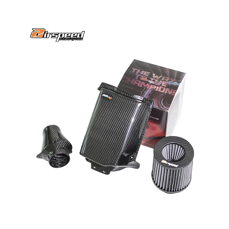 Airspeed Brand Real Car Data Development 100% Dry Carbon Fiber Cold Air Intake System For BENZ E 2.0T(M274)