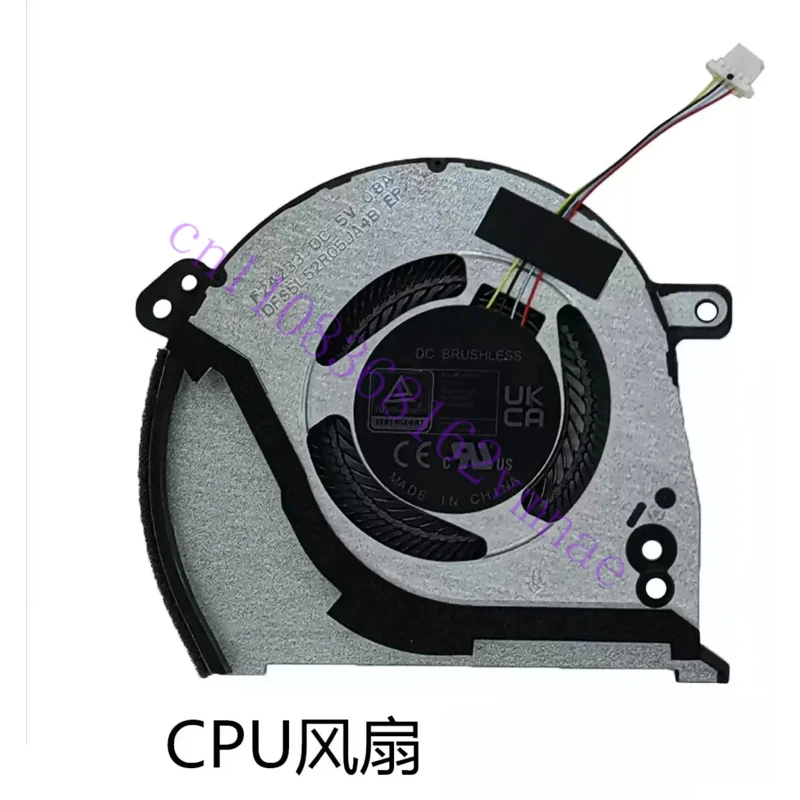 CPU GPU Fan Notebook Cooler For ASUS ROG Flow Z13 GZ302 GZ302EA 5V Cooling Radiator 13NR0JY0P08011 13NR0JY0P09011 F24233 F24232