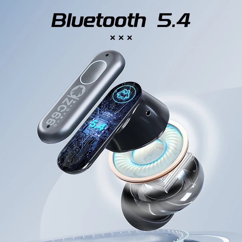 ZOMBIESCAT B5 auricolari Bluetooth True Wireless In-Ear ANC cancellazione attiva del rumore 2024 nuovo gioco Ultra lungo a bassa latenza