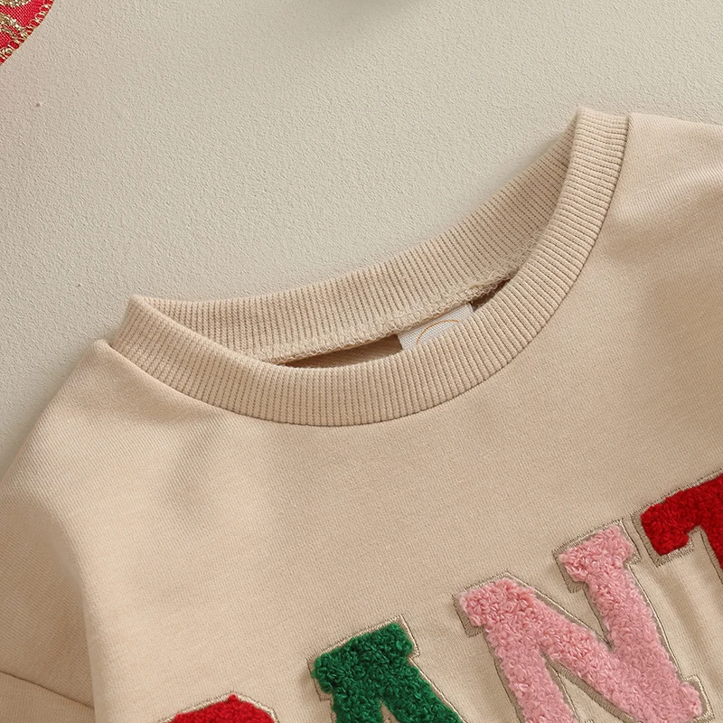 2023-09-05 Lioraitiin 0-18M Newborn Baby Girl Boy Christmas Romper Sweatshirt Oversized Bubble Jumpsuit Clothes