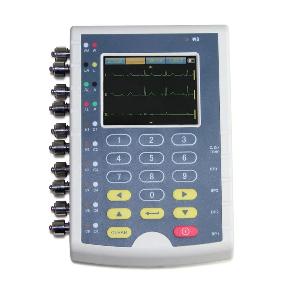 Портативный ЭКГ-симулятор CONTEC MS400 CE, ЭКГ IBP RESP TEMP, многофункциональный Симулятор пациента