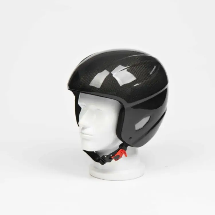 

Factory Customization Carbon Fiber Bluetooth Talking Ski Helmet Anti-Shake Helmet for Winter Sports