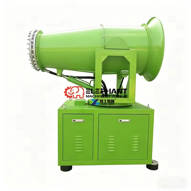 100m Range Fog Cannon Dust Suppression Machine High Pressure Mist Spraying Environmental Control Machinery