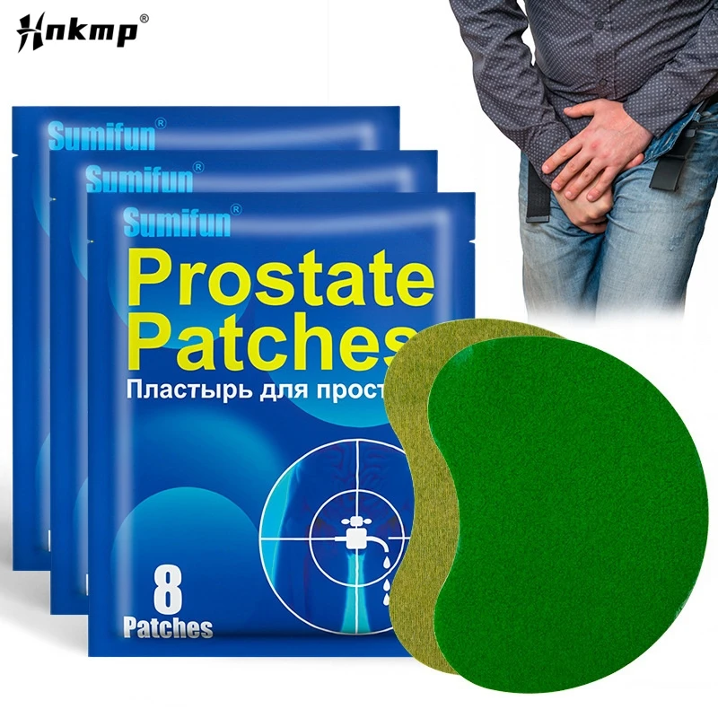 8pcs Prostatitis Prostate Treatment Patches Man Herbs Medical Patch Health Care