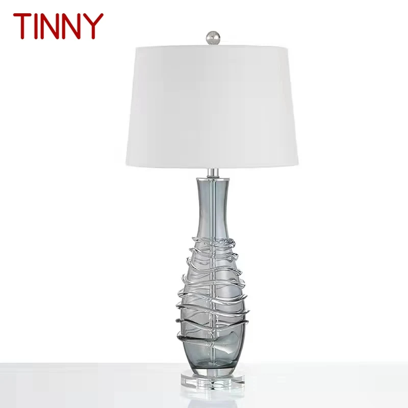 

TINNY Nordic Glaze Table Lamp Modern Art Iiving Room Bedroom Study Hotel LED Personality Originality Desk Light