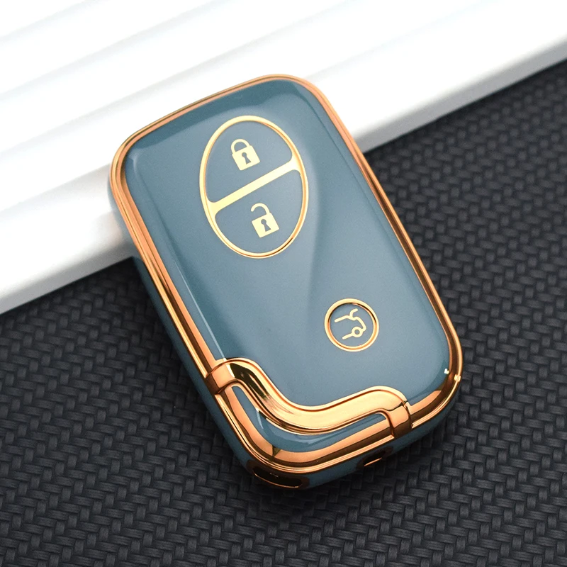 3/4 Buttons TPU Car Remote Key Case Cover for Lexus IS250 IS300C RX270 CT200H GX400 GX460 ES240 ES350 LS460 GS300 450h 460h