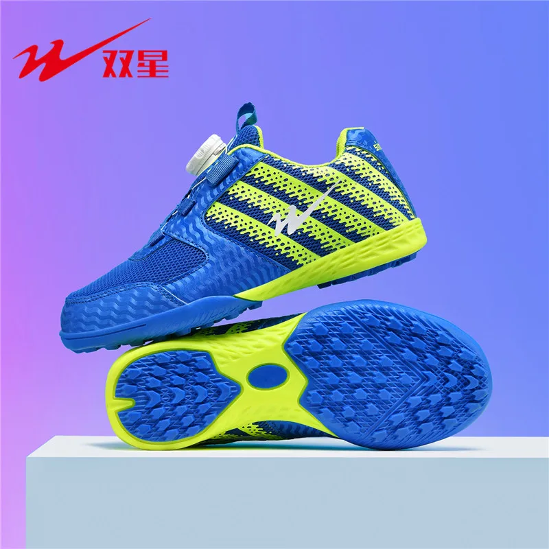 

Field football boots anti-slip texture design, flexible movement, breathable soccer shoes for professional sports use