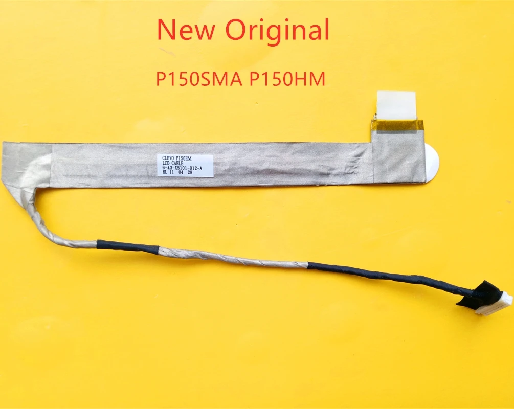 New Original lcd screen cable For CLEVO P150SMA P150HM 6-43-X5101-012-A