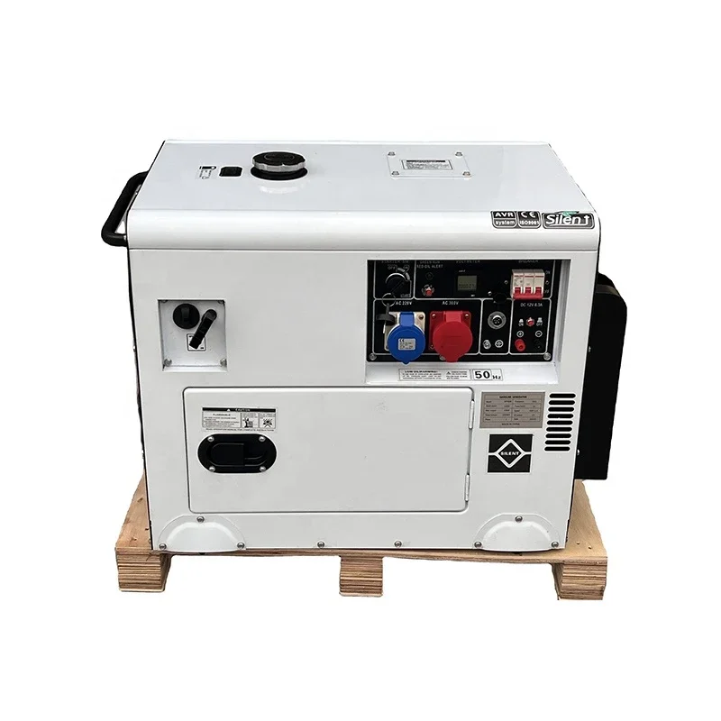 10KVA Gasoline Generator Hubei Electric Power Silent Portable Gasoline Generator Gasoline Price Titan Power 18hp Engine 7.5KVA