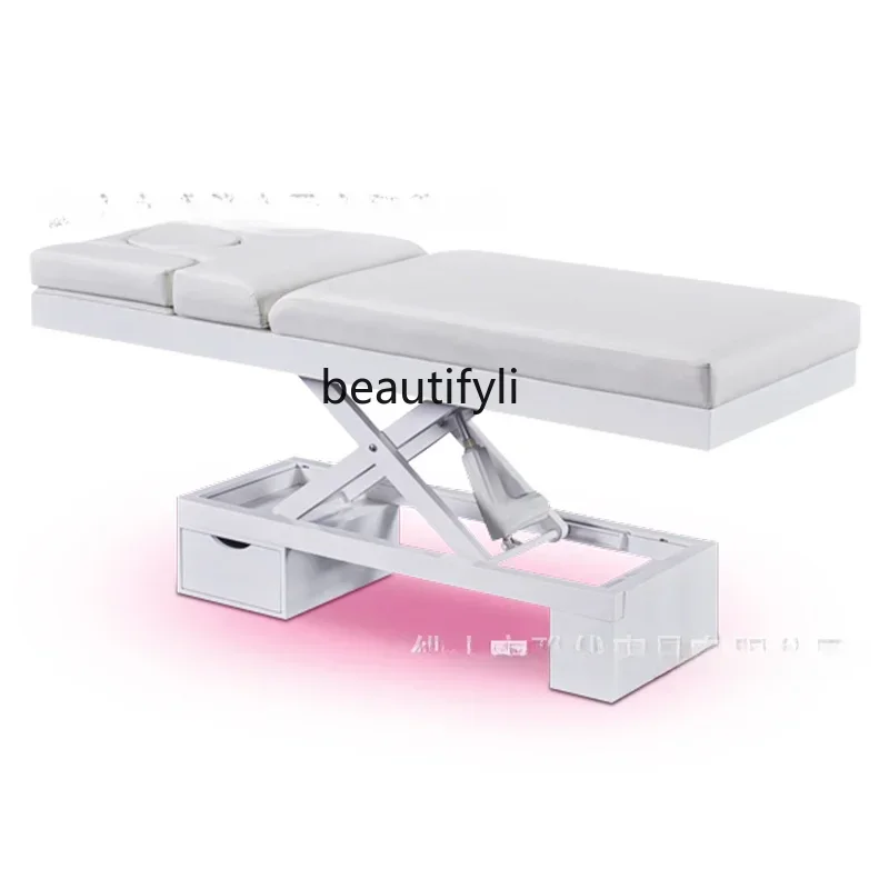 xxqElectric Beauty Bed High-End Beauty Salon Multifunctional Spa Massage Massage Couch Medical Beauty Bed