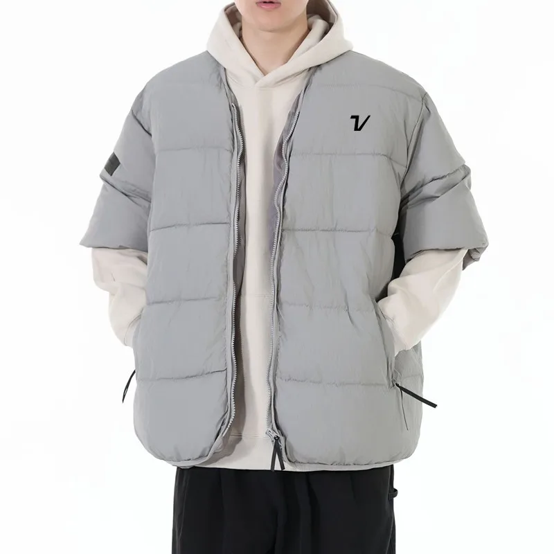 골프-신상조끼lightweight-padded-vest-couple's-golfsuit2025autumn-and-winter-new-genuine-golf-vest-v-neck-warm-top-vest-golf-suit