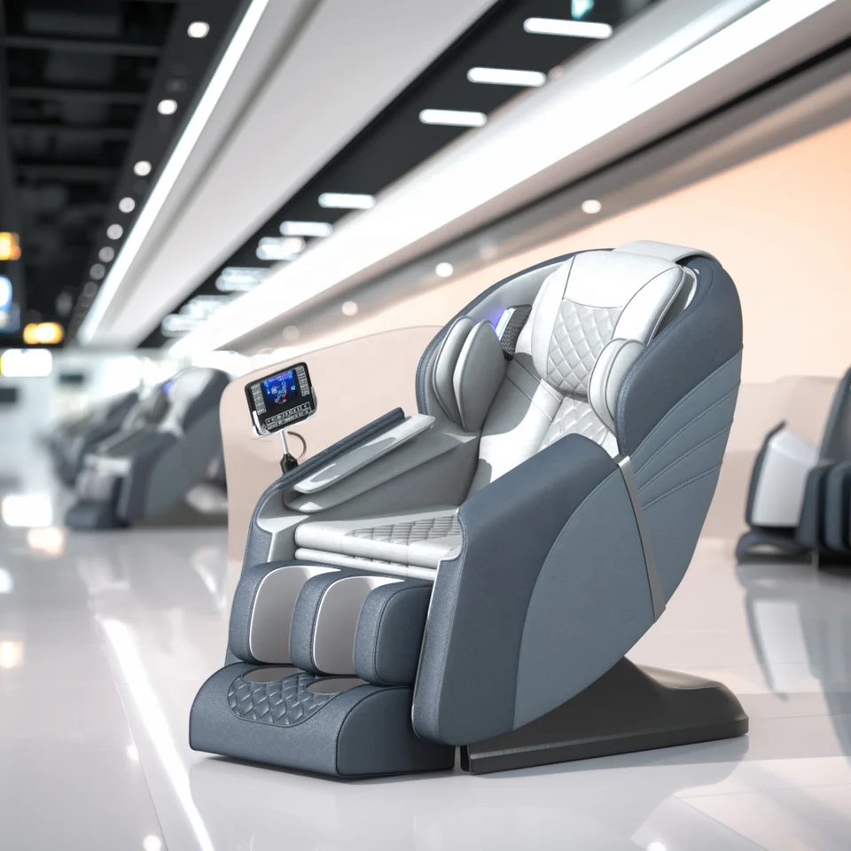L-Shape Massage Chair With 8D Balls And Heat Therapy For Living Room Comfort And Stress Relief