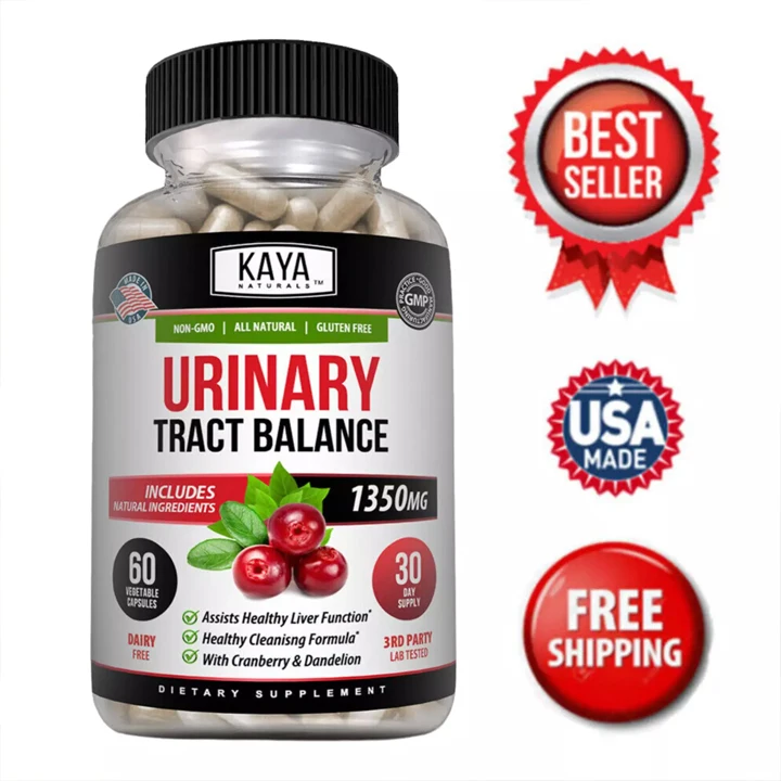 Urinary Tract Balance 1350 Mg 120/ 60/30 Softgels D-Mannose with Cranberry Bladder Control Clean Healthy, Pure, Powerful