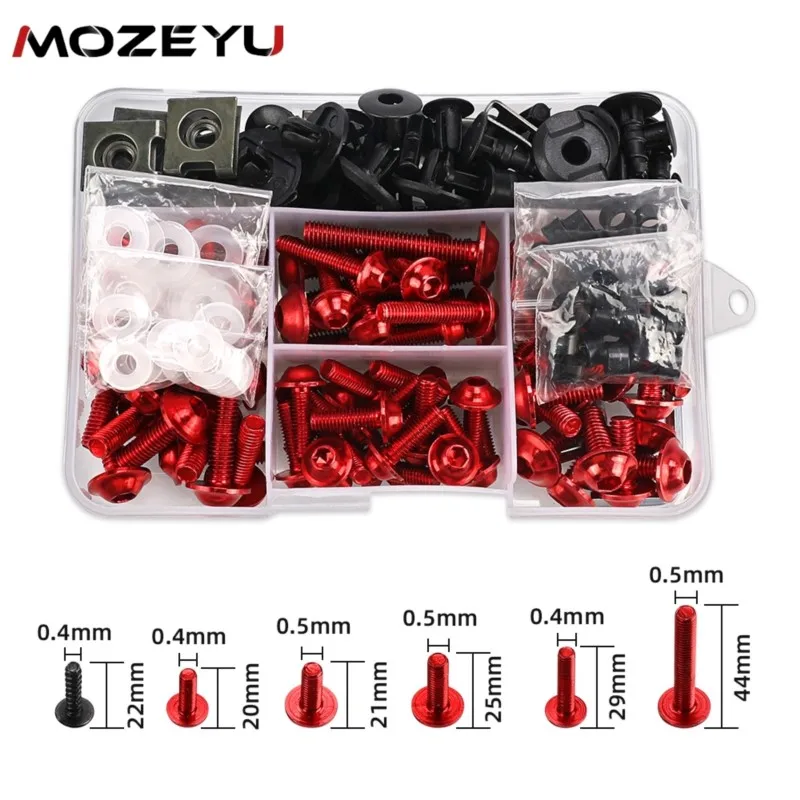 Complete Fairing Bolt Screws For DUCATI Scrambler 800 MONSTER 696 937 821 Multistrada 1200S V4S Desert X Desert-X Accessories