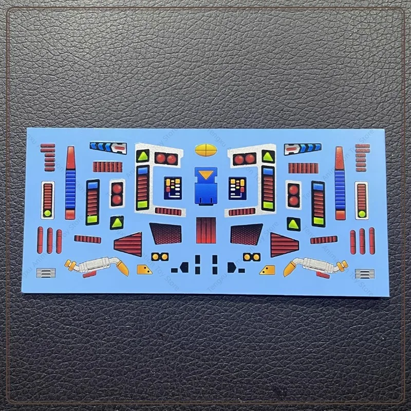 DIY getransformeerd speelgoed speelgoed verfraaiing sticker voor SS86 G1 machine dinosaurus huilende detail water sticker
