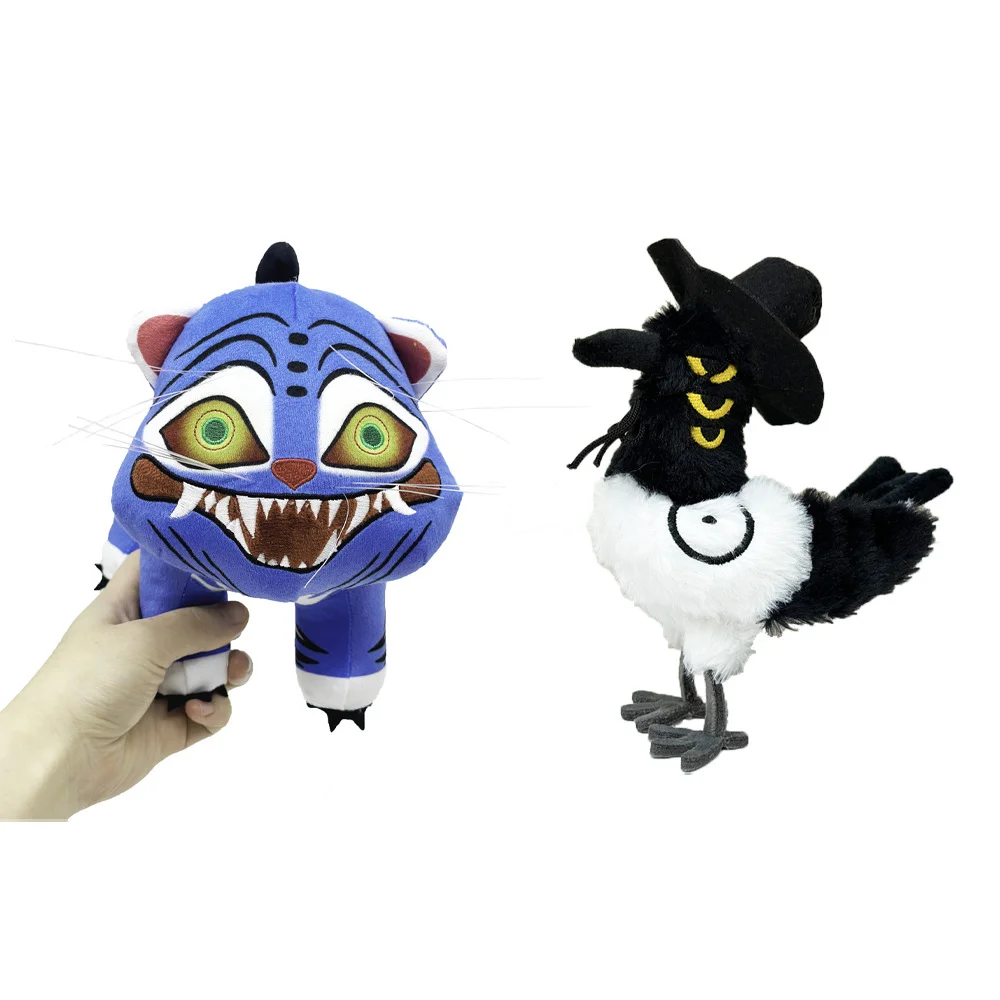 

New Kpop Movie Demon Game Hunters Plush 20/25cm Tiger Magpie Hat Bird Animal Cosplay Peluche Doll Rumi Mira Zoey Jinu Figure Toy