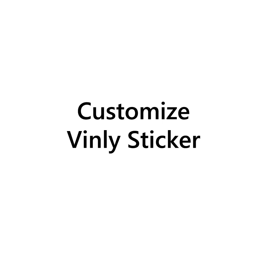 Customize Logo Sign Design Wall Mural Custom Any Texts Quote Sticker Personalized Wall Sticker DIY Custom Picture Wall Decal