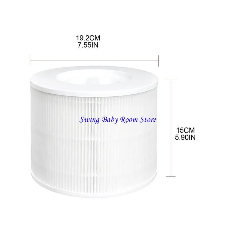 K1AD耐久性炭素ろ過空気浄化器フィルターフィットレボットコア300