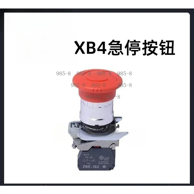 Twist Reset Emergency Stop Safety Button ZB4BS844 XB4BS8442 XB4BS8445 XB4 Series Machine Control Mushroom Push Button
