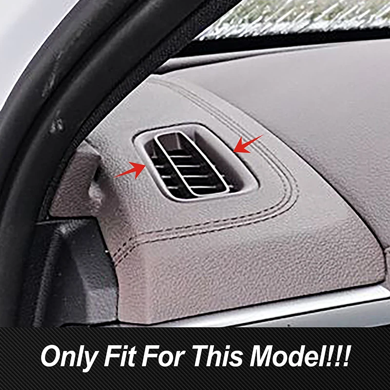 تصفيف السيارة لوحة القيادة منافذ تكييف الهواء الإطار الديكور غطاء الكسوة ل BYD أغنية زائد 2023 الملحقات الداخلية