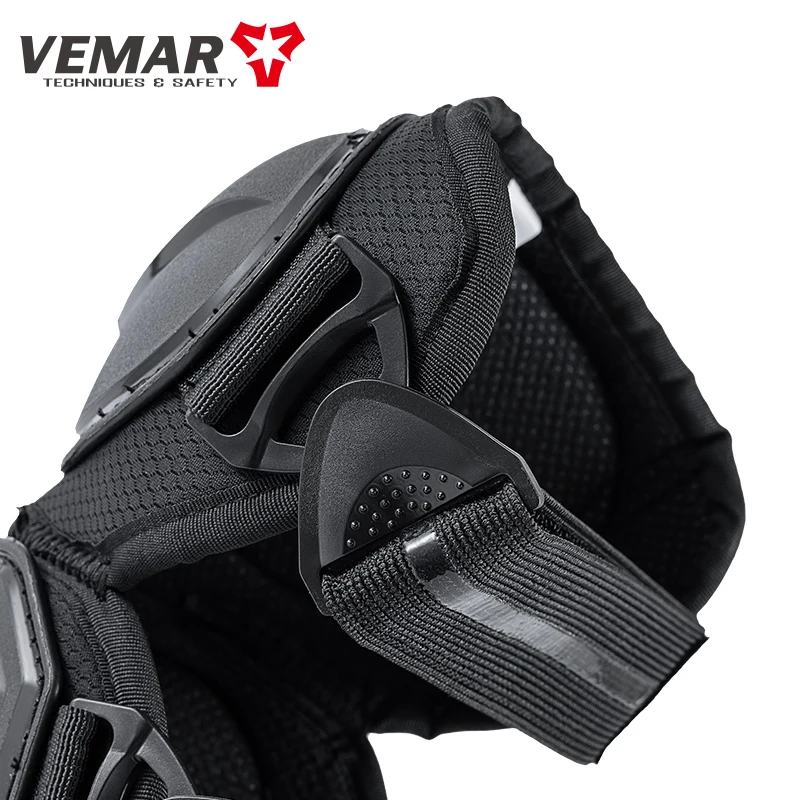 VEMAR﻿ All-Season Motorcycle Elbow Knee Pads Unisex Riding Protective Gear Anti-Fall Elbow Pads Knee Protector for Urban Touring