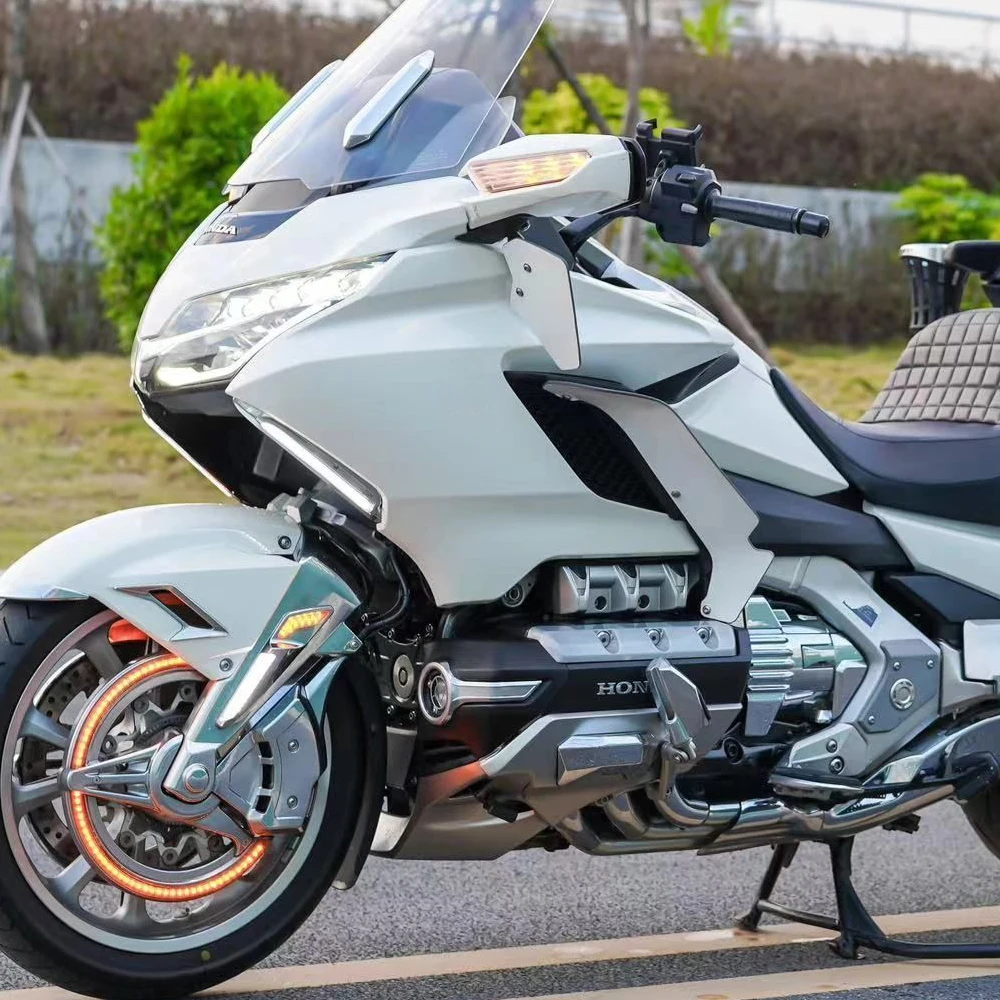 Motocycle For Honda Goldwing GL 1800 Gold Wing 1800 Tour Accessories 2018-2023 Fog Light Trim Rings Foglight Cover Decoration