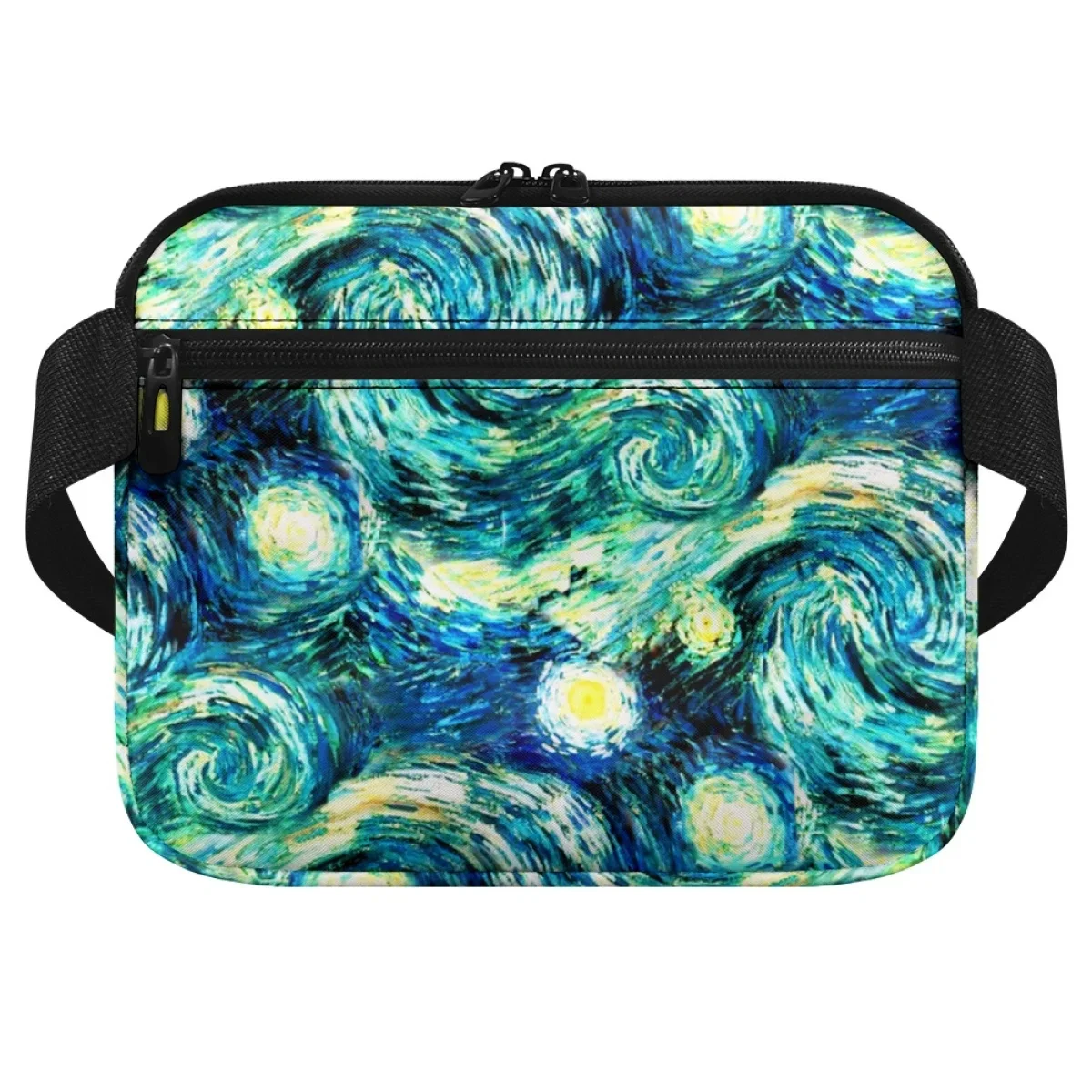 Starry Night-riñonera con diseño de pintura al óleo de Van Gogh para mujer, bolsa organizadora multibolsillos para enfermera, bolsa de herramientas médicas