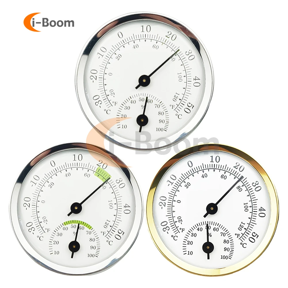 Mini Pointer Type Thermometer Hygrometer Indoor Room Electronic Temperature Humidity Meter Sensor Gauge For Home Thermometer