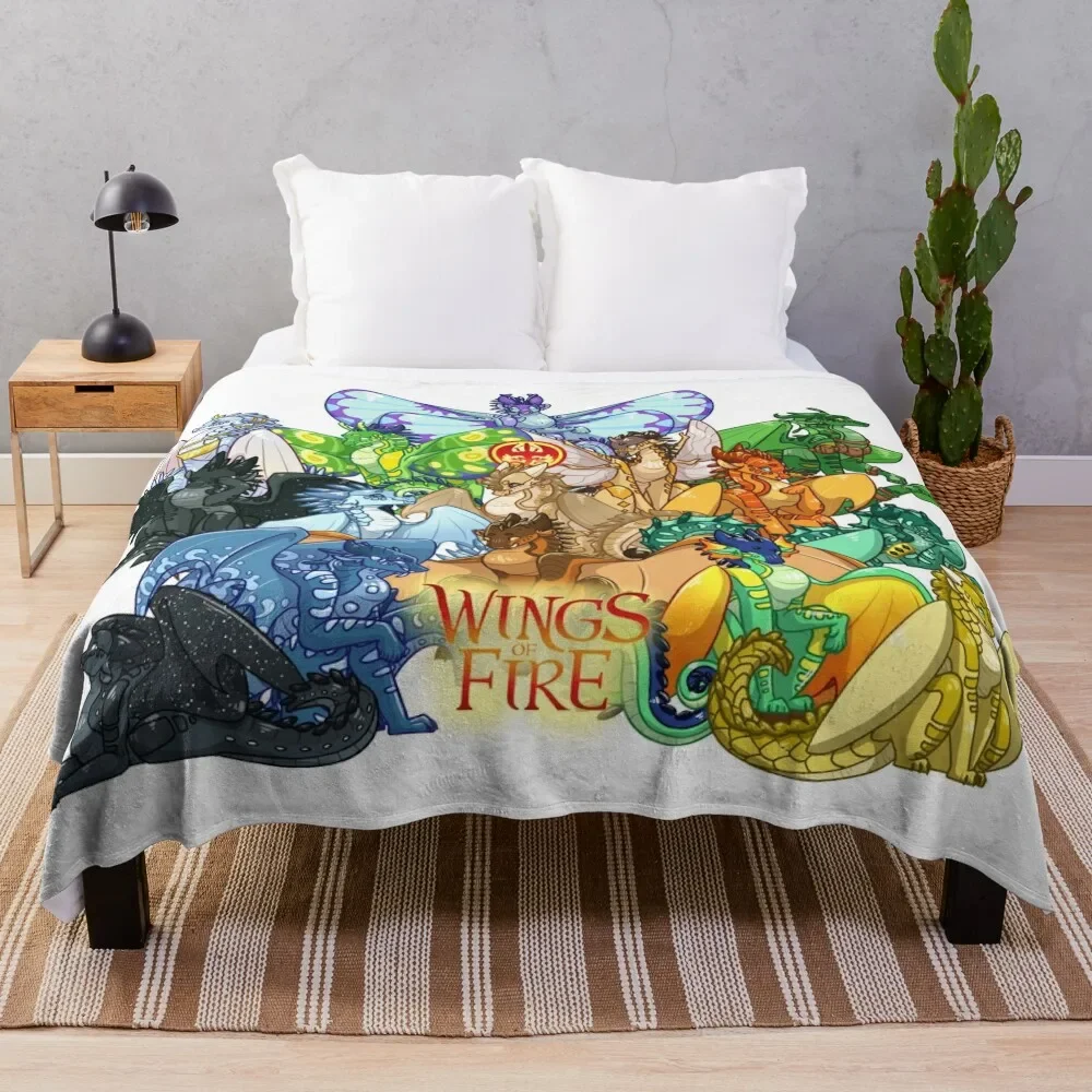 

Wings of Fire Throw Blanket Stuffeds Luxury Thicken Picnic Blankets