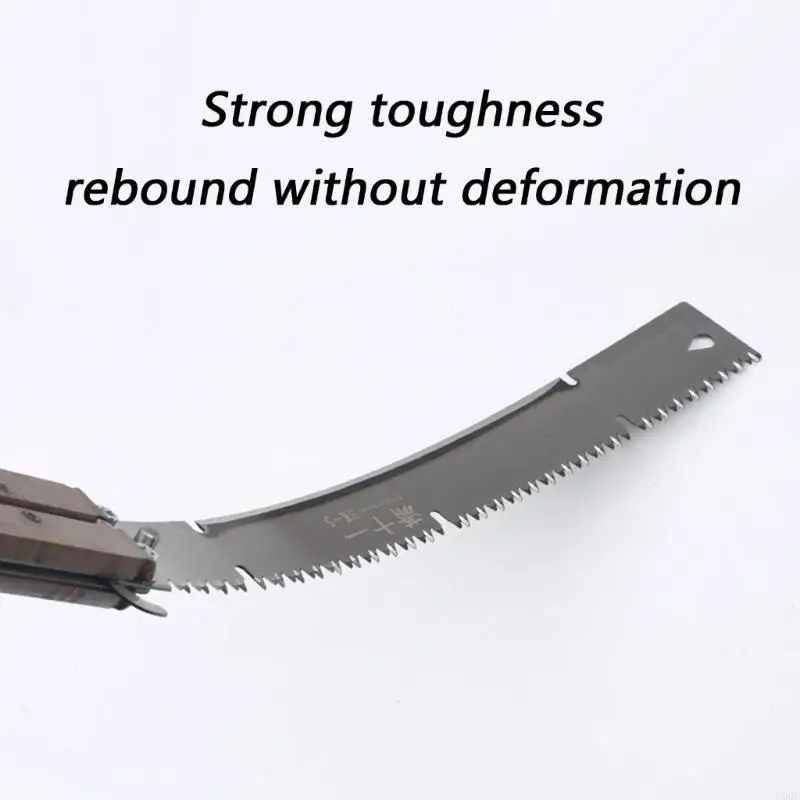   Japanese Pull Hacksaw,Double Edged Hand Hacksaw SK5 Blade Folding Japanese Handsaw Woodworking Tool for Versatiles Cut