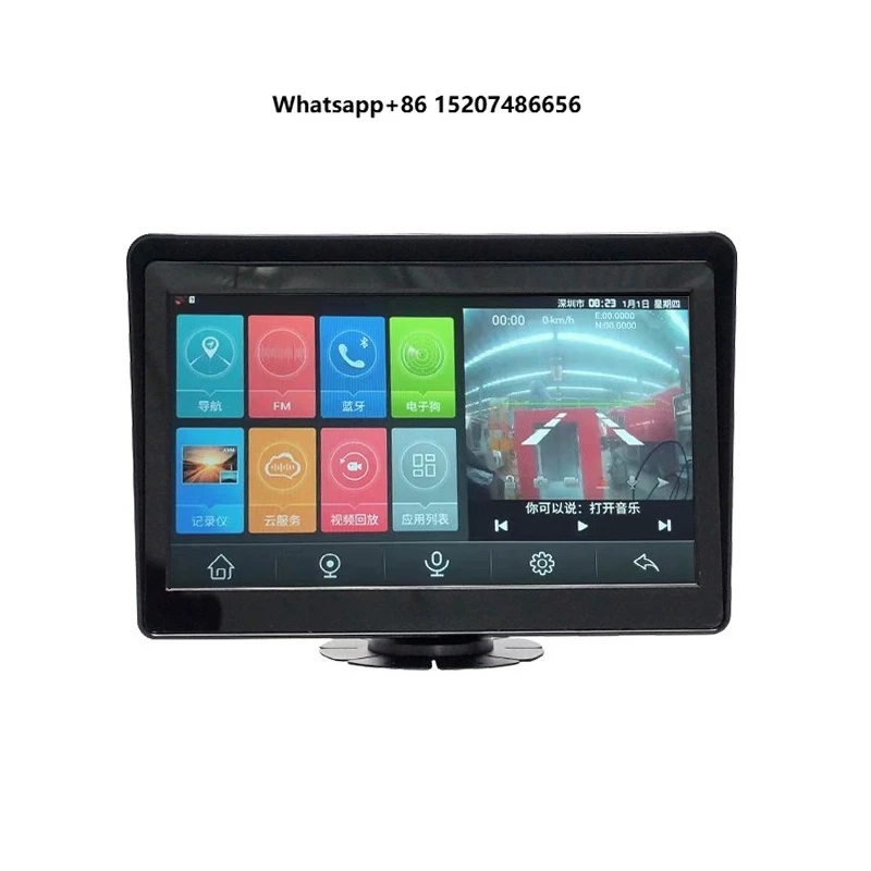 Wholesale 10 Inch Touch Screen  for Vehicle with DVR Recording WifFi 4G GPS Navigation FM for Truck Trailer Box  Bus