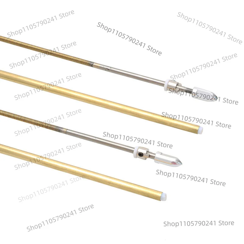 4mm Integrated Drive Shaft Flex Shaft Assembly Kit with Bushing Propeller Nut Drive Dog CW CCW for RC Brushless Boat