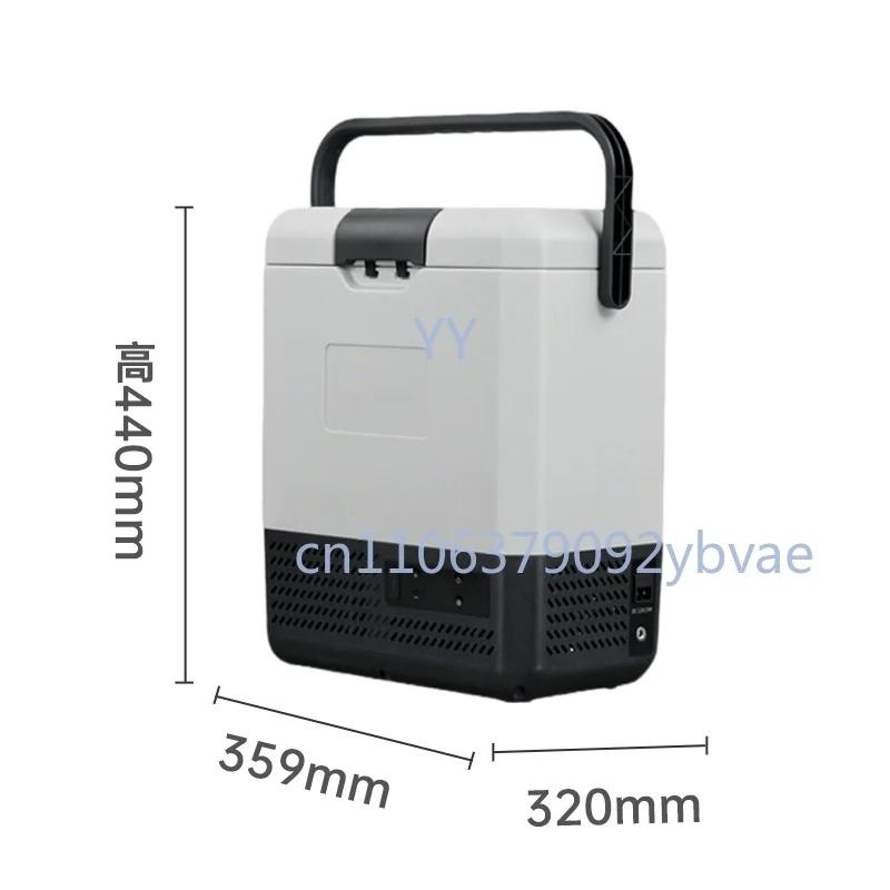 Mini Portable P8 Refrigerator 8L 12V 24V Car Truck 110V 220V Home Use Freezer Cooler for Camping Daily Use