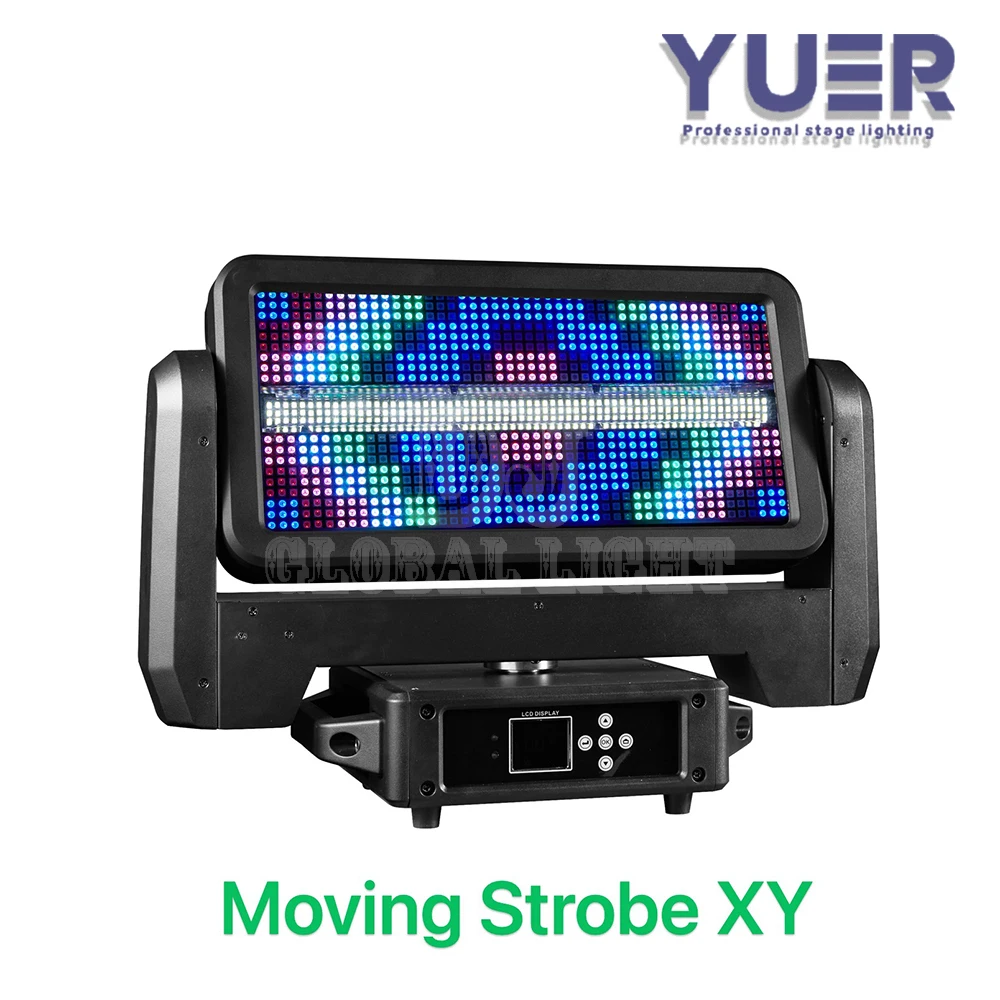 RGBW LED Strobe 300W Moving Head Light Wash flash Effect 96+20 segment Stage lightting for DJ Disco Bar Events Theaters Concerts