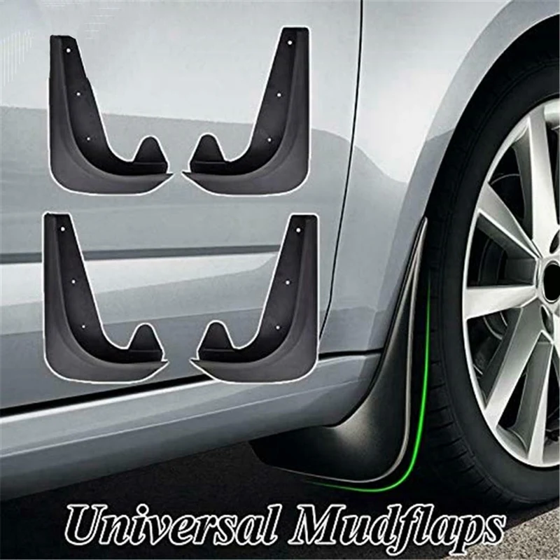 8Pcs Universal Mud Flaps Mudguards Splash Guards Fender For Car SUV Sedan Toyota Honda Ford Nissan-BMW-Mercedes-