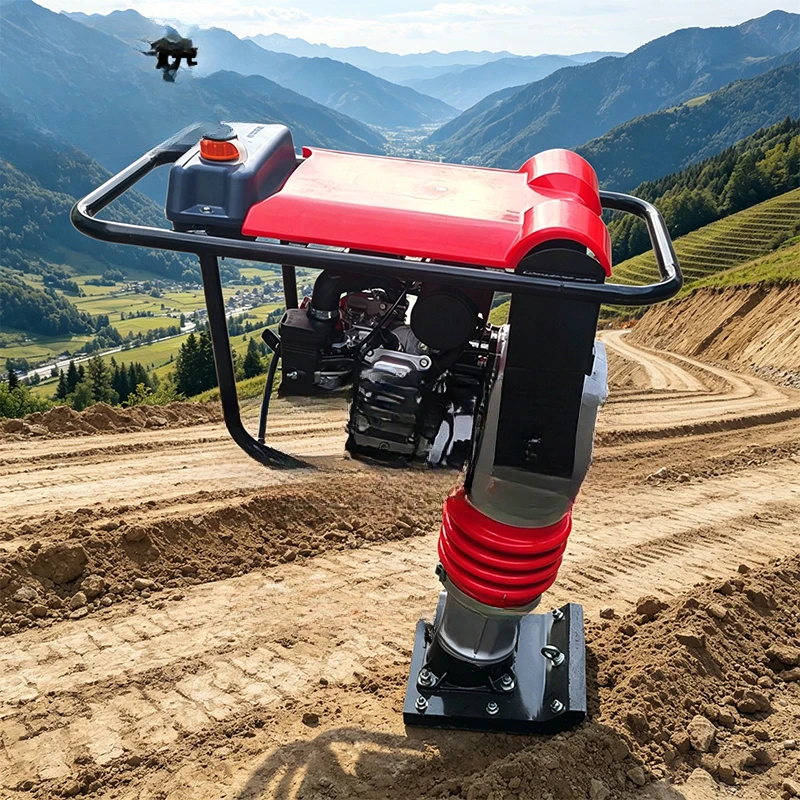 

Factory Price Portable Construction Earth Rammer Vibratory Type Tamping Rammer