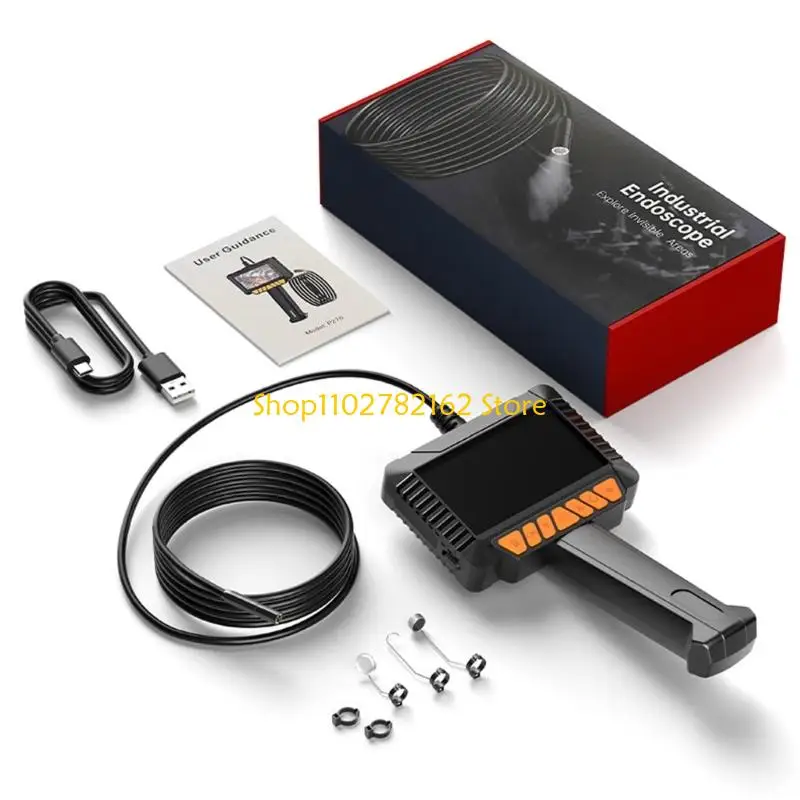 

547B 8mm Hard Shaft Inspection Camera Endoscope With LED Light Perfect For Narrow Space Detection In Vehicles And Pipe