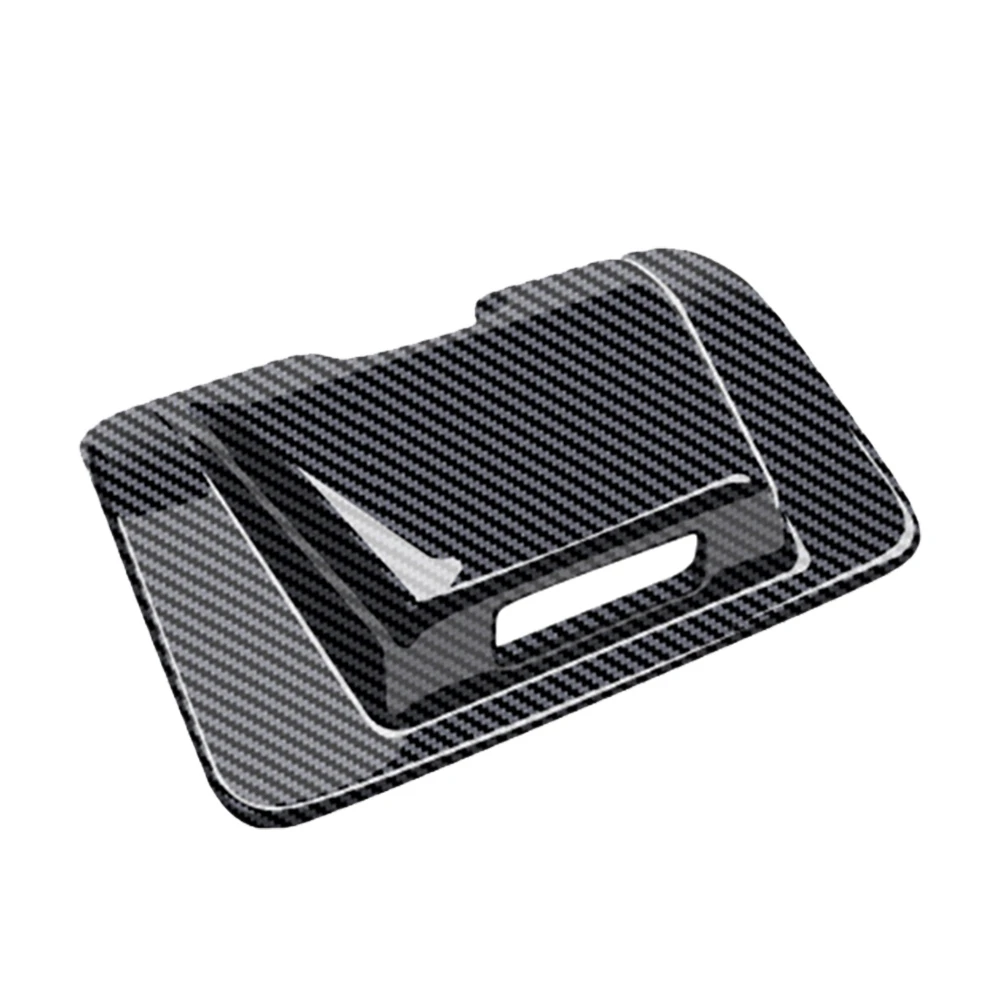 Classic For Toyota Raize 200 Series Car Interior ABS Carbon Fiber Seat Belt Check Panel Cover Trim