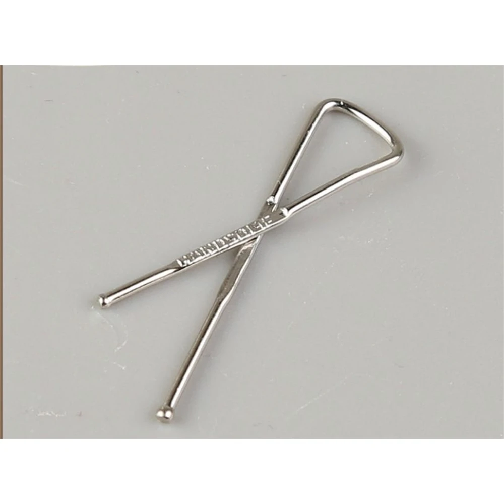 Clips de chemise en acier inoxydable, pince en métal robuste pour vêtements, chaussettes, pantalons, jupe, pantalons, emballage, classeur en papier