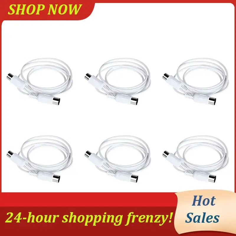 

AB31-6X MIDI Extension Cable To Male 5 Pin 1.5/4.95FT High Quality 5 Pin Male To 5 Pin Male MIDI Extension Cable