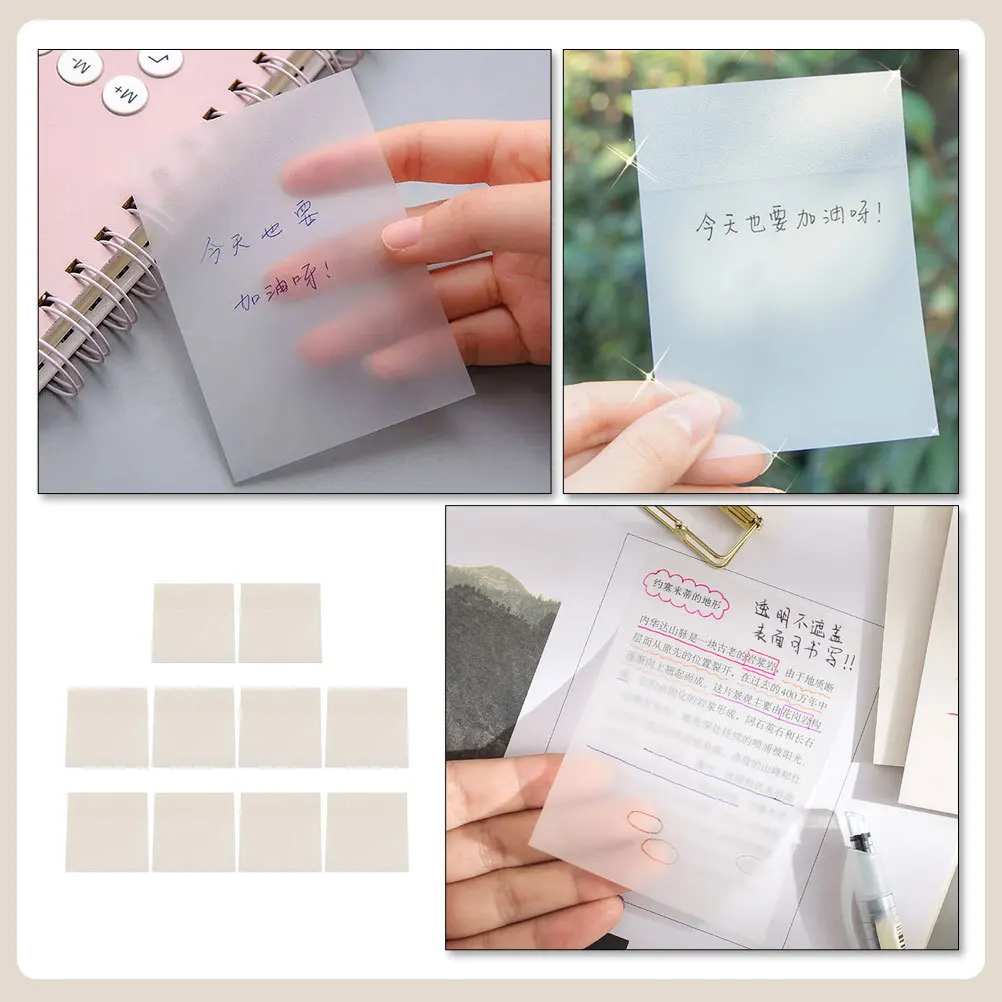 

10 Memo Pads High-Class Pet Household Memo Stickers Multi-Function Daily Note Accessories Note Stickers Record Accessory